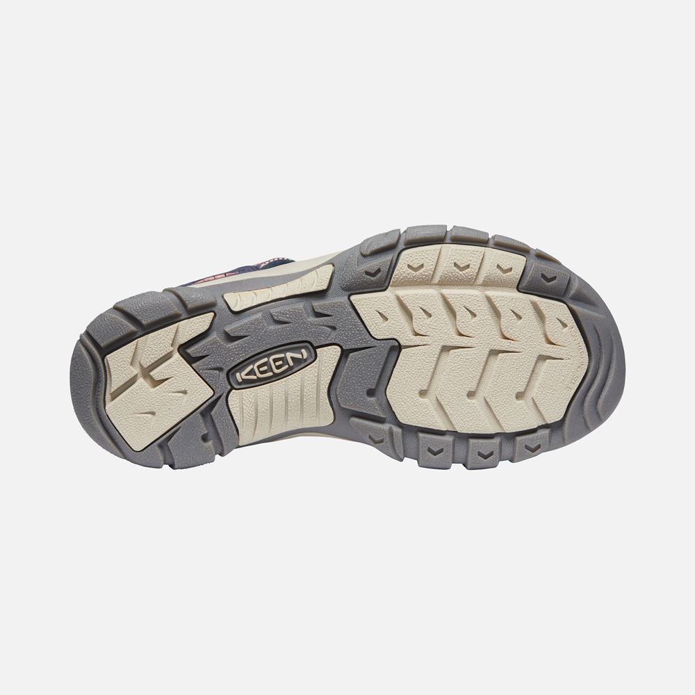 Keen Outdoor Sandalet Kadın Lacivert/Gri - Newport H2 - Türkiye ECYT76349